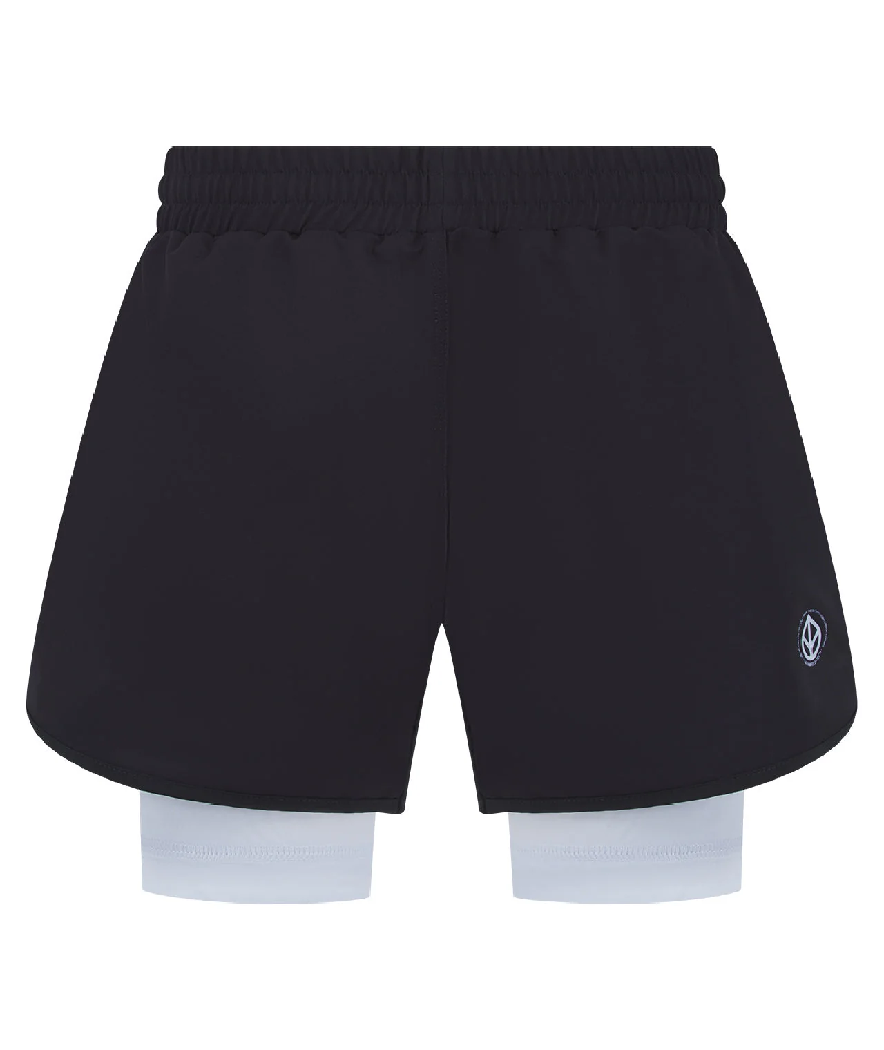 IBJJF Ranked Hybrid Shorts - White - Image 2