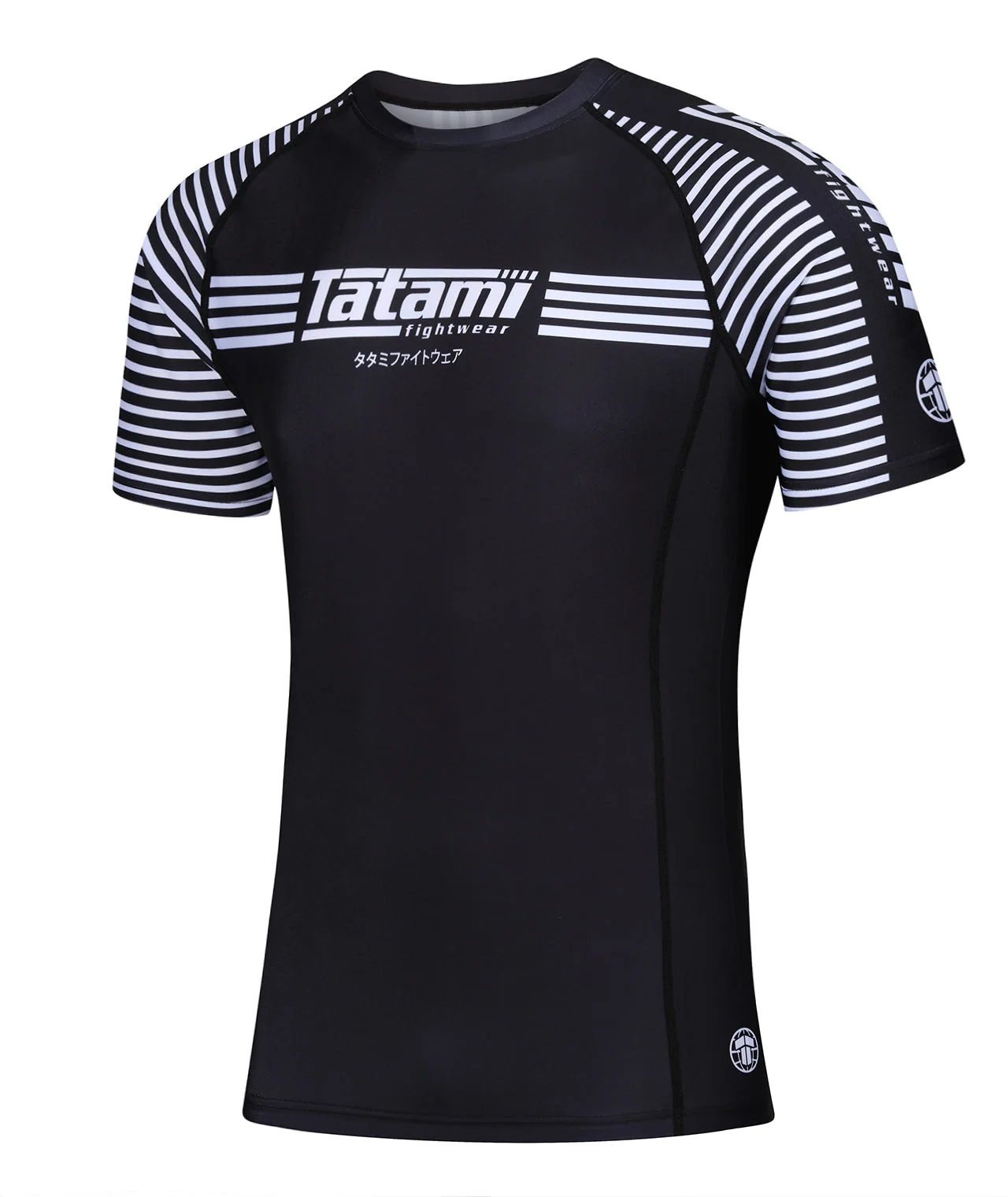 IBJJF Ranked Rash Guard - Black - Image 3