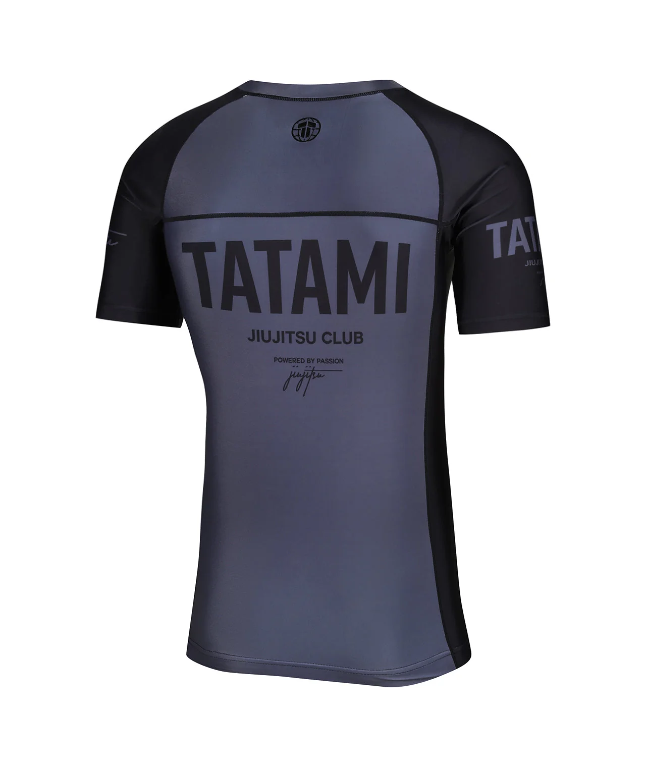 JJ Club Short Sleeve Rash Guard - Grey - Image 4
