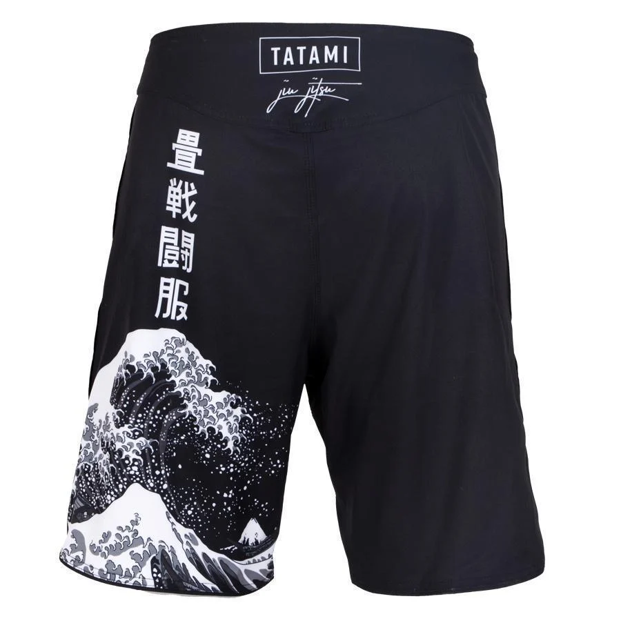 Kanagawa Shorts - Black - Image 3
