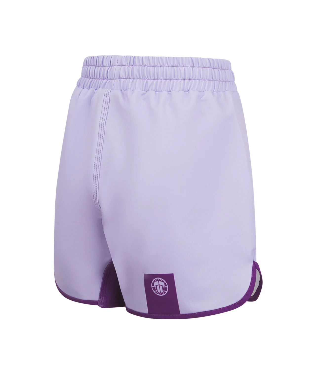 Kids Contrast Grappling Shorts - Berry - Image 4