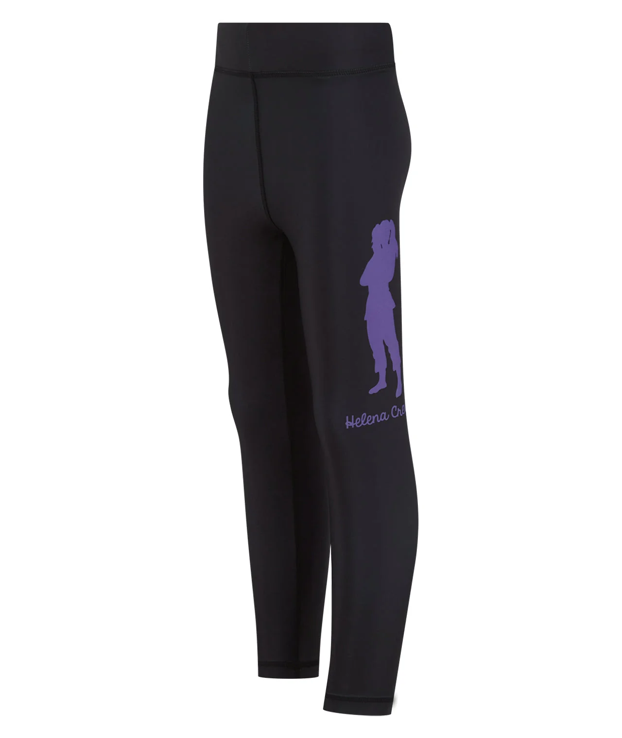 Kids Helena Profile Grappling Spats - Black