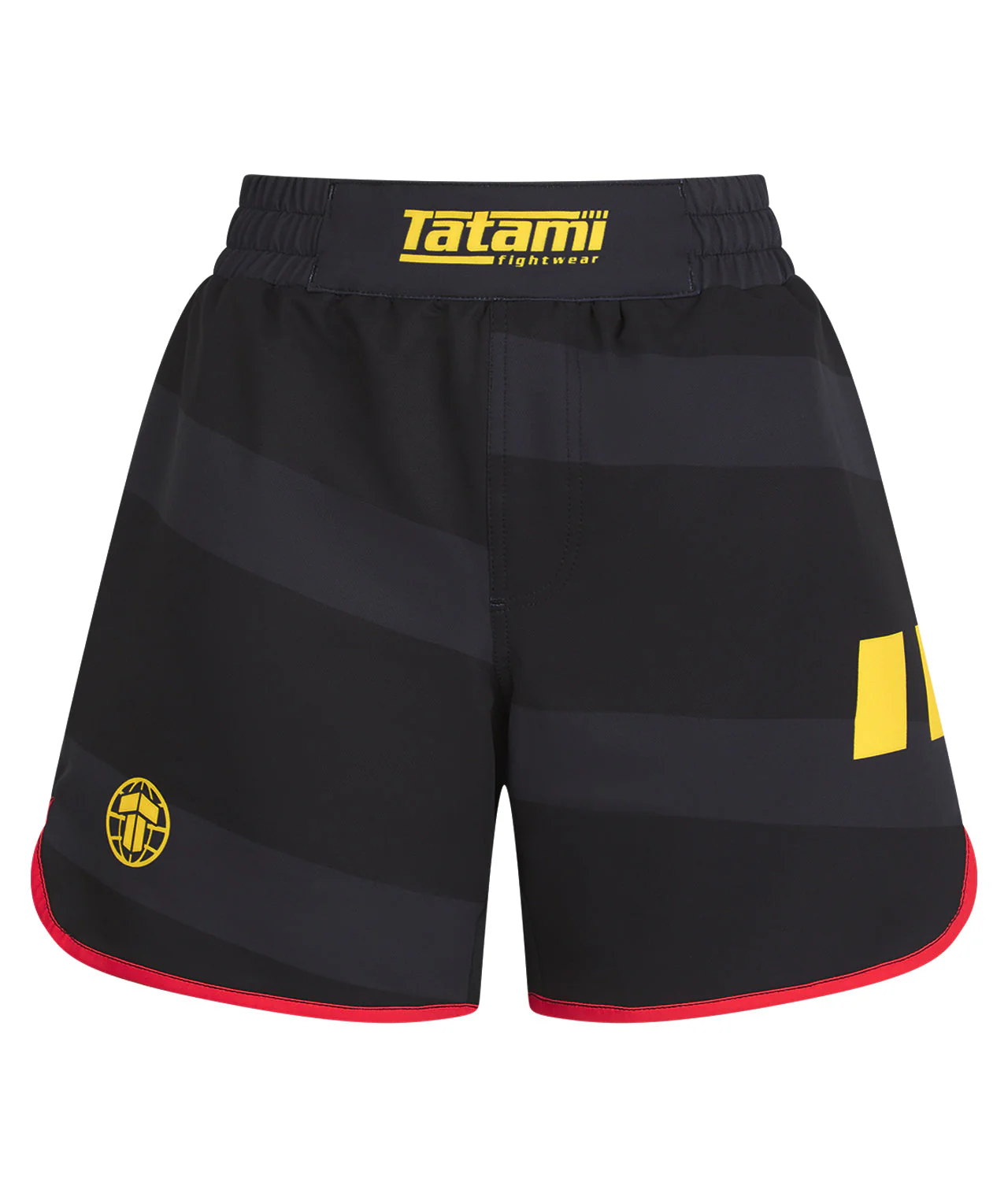 Kids Tatami Nomad Shorts - Black & Red