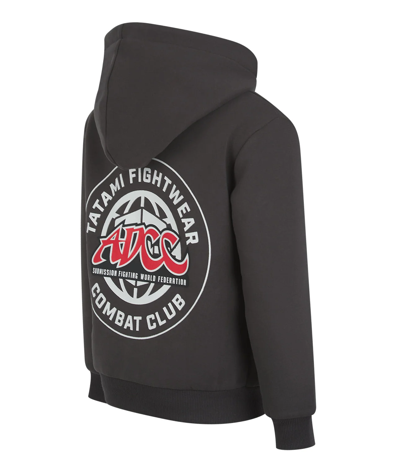 Kids Tatami X ADCC Combat Club Oversized Hoodie - Grey - Image 4