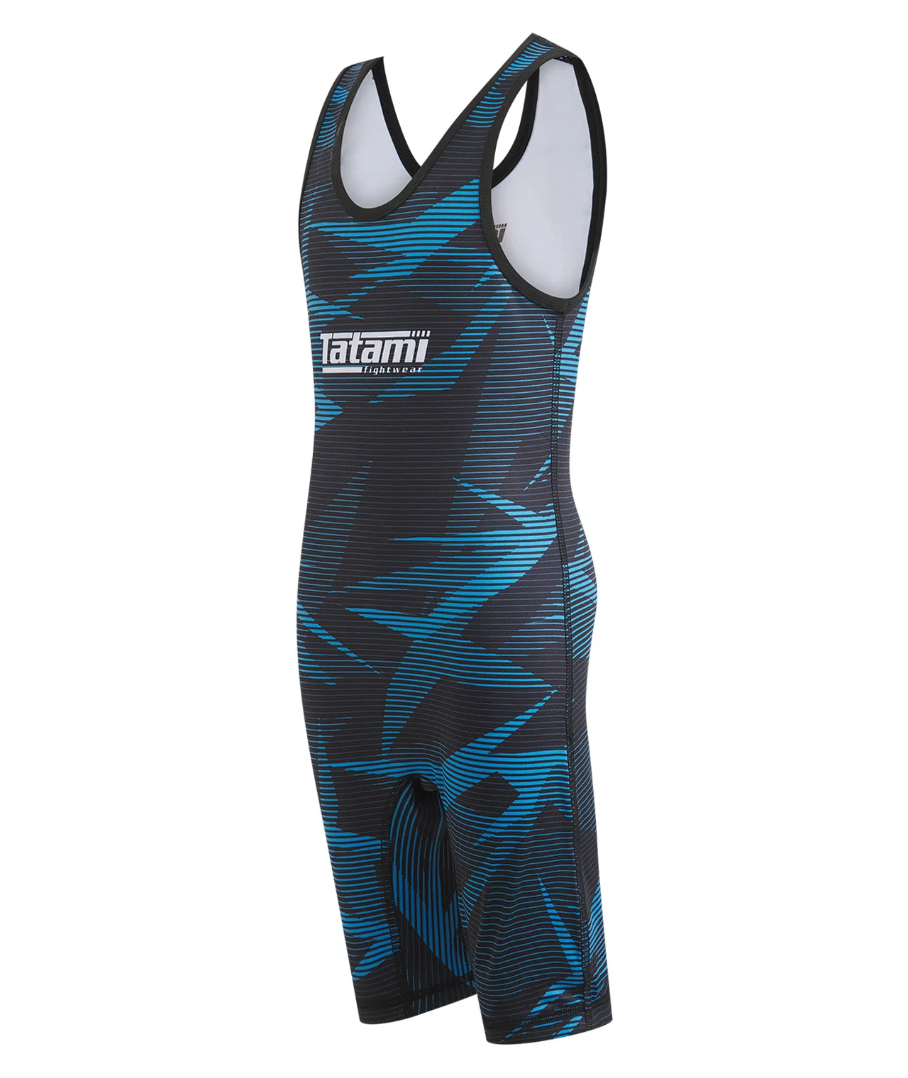 Kids Wrestling Singlets - Blue - Image 3