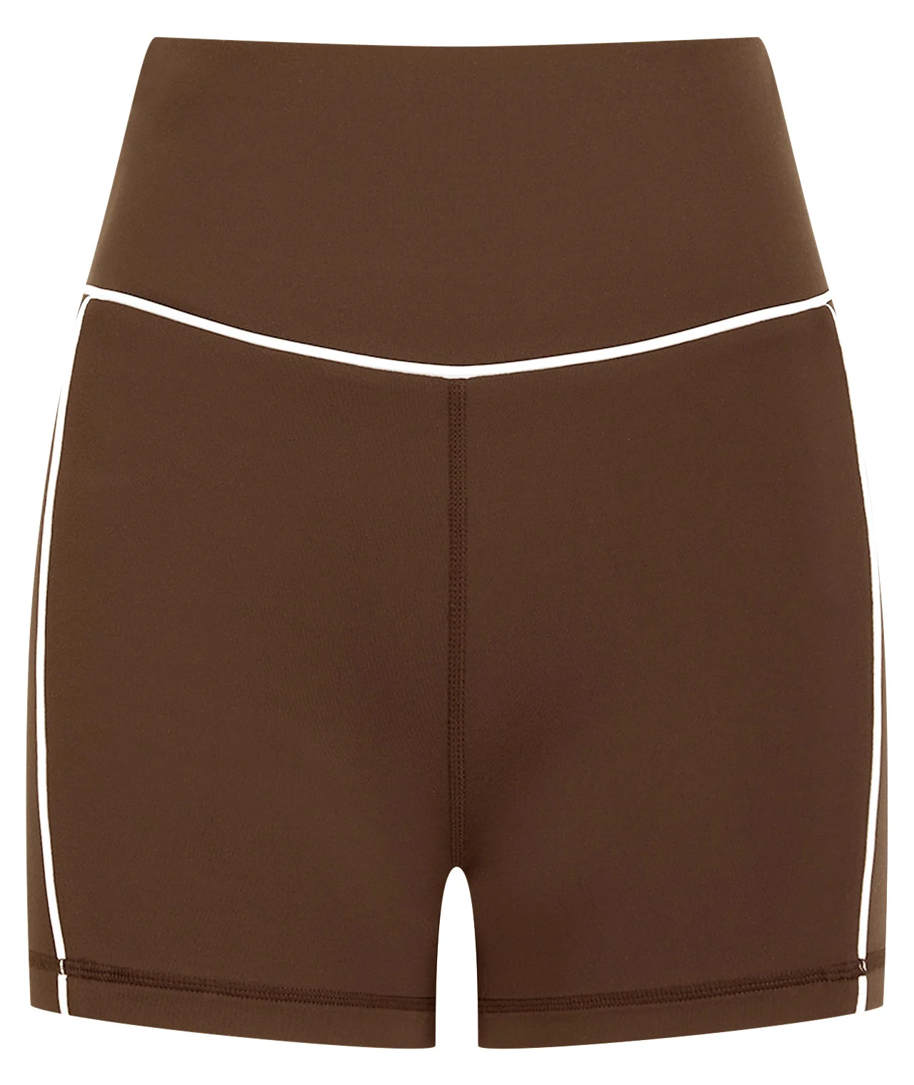 Ladies Contour Compression Shorts - Brown - Image 3