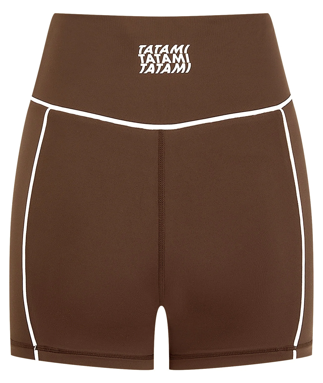 Ladies Contour Compression Shorts - Brown - Image 4