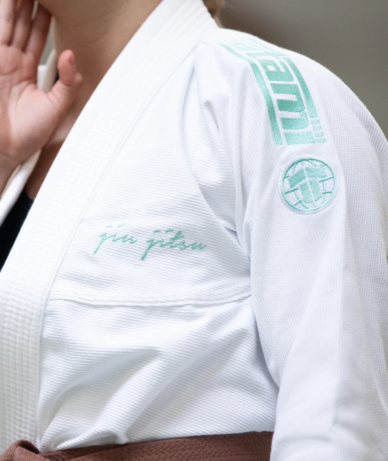 Ladies Elements Superlite Gi - Mint & White - Image 7