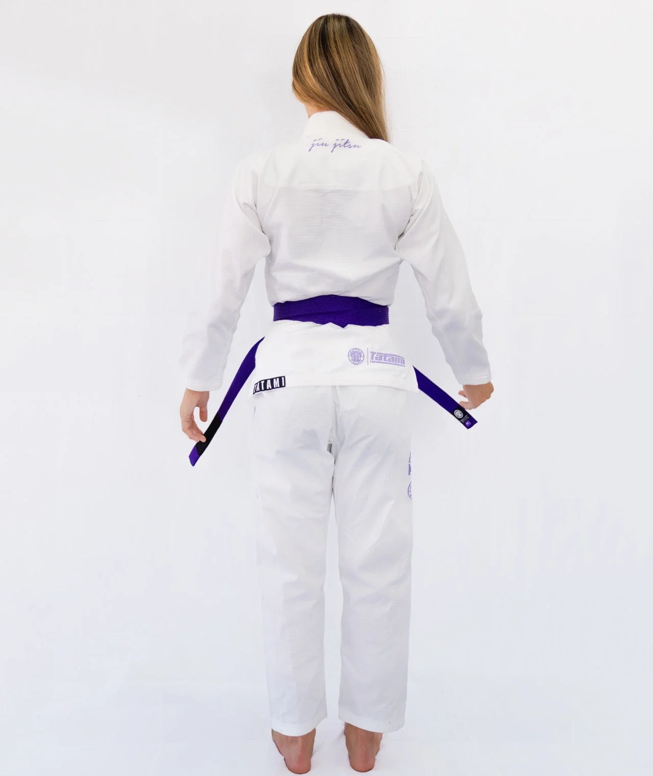 Ladies Elements Superlite Gi - Purple & White - Image 5