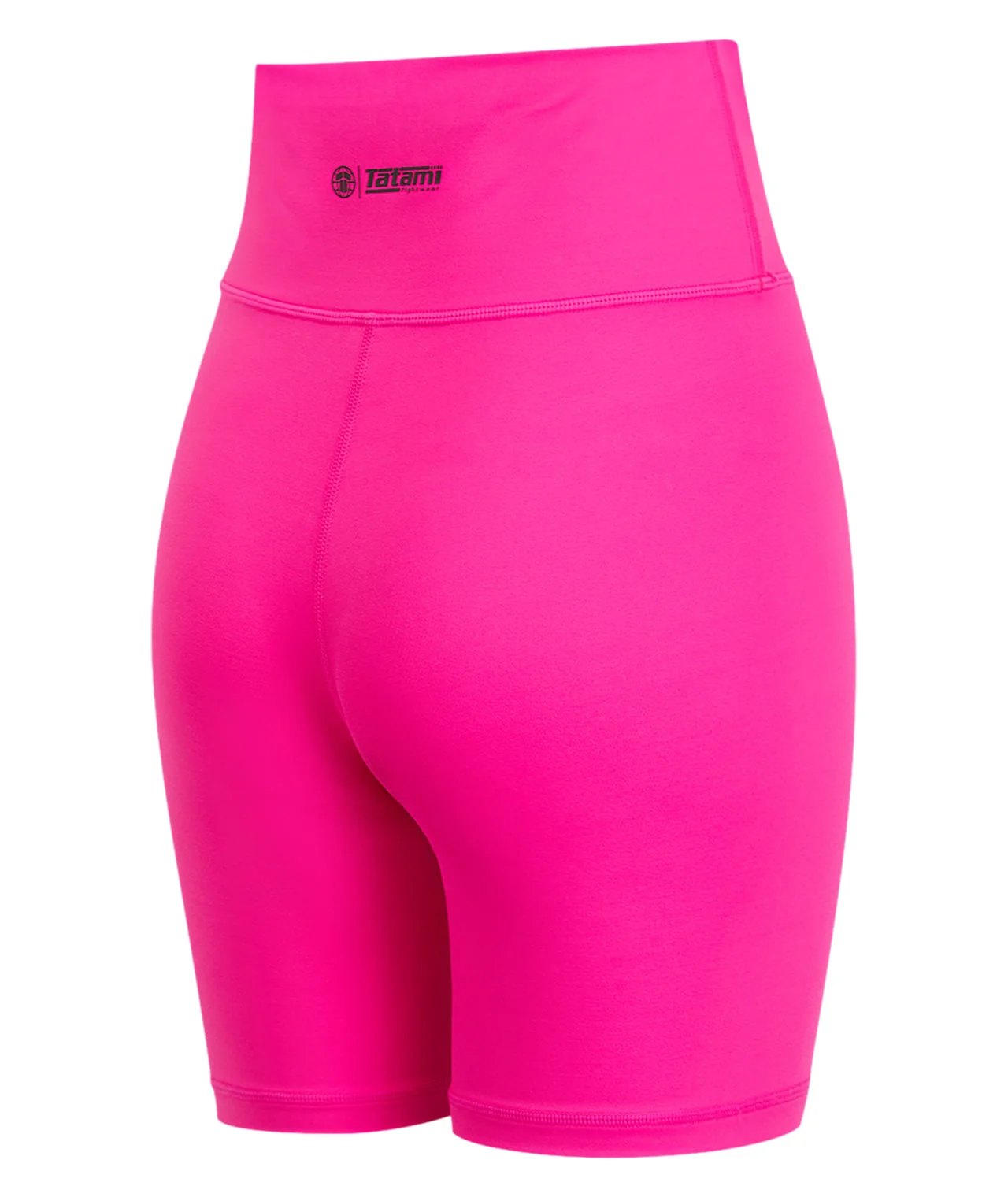 Ladies Fusion Longline Shorts - Pink - Image 4