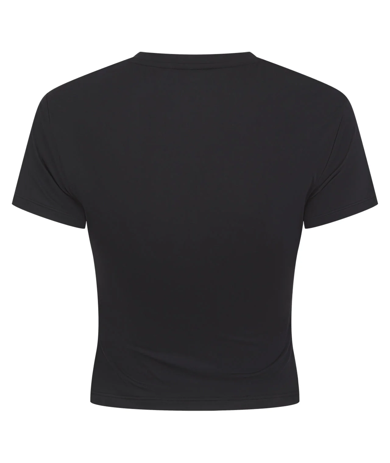 Ladies Helena Cropped T-Shirt - Black - Image 3
