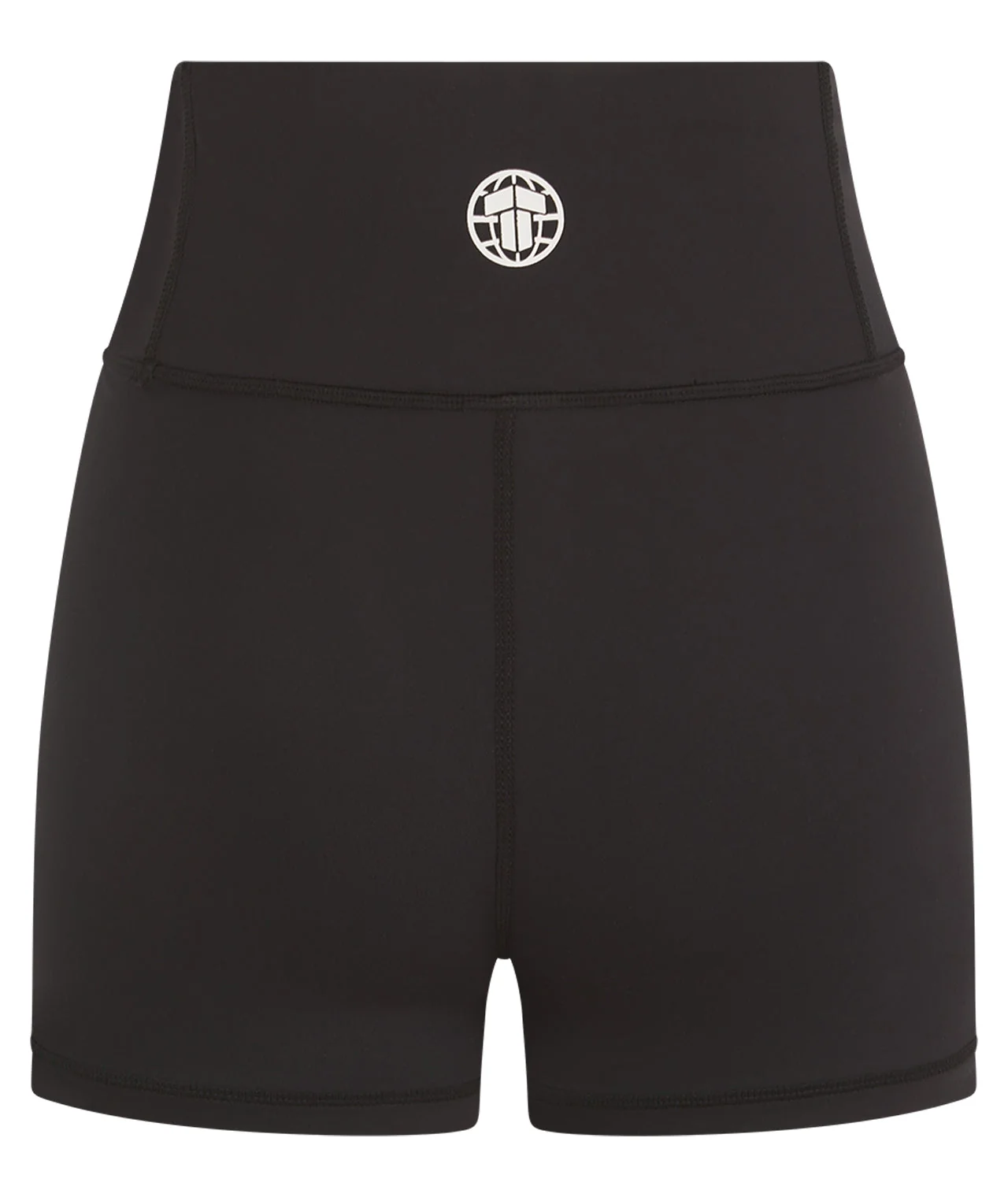 Ladies Luxe Compression Shorts - Black - Image 2
