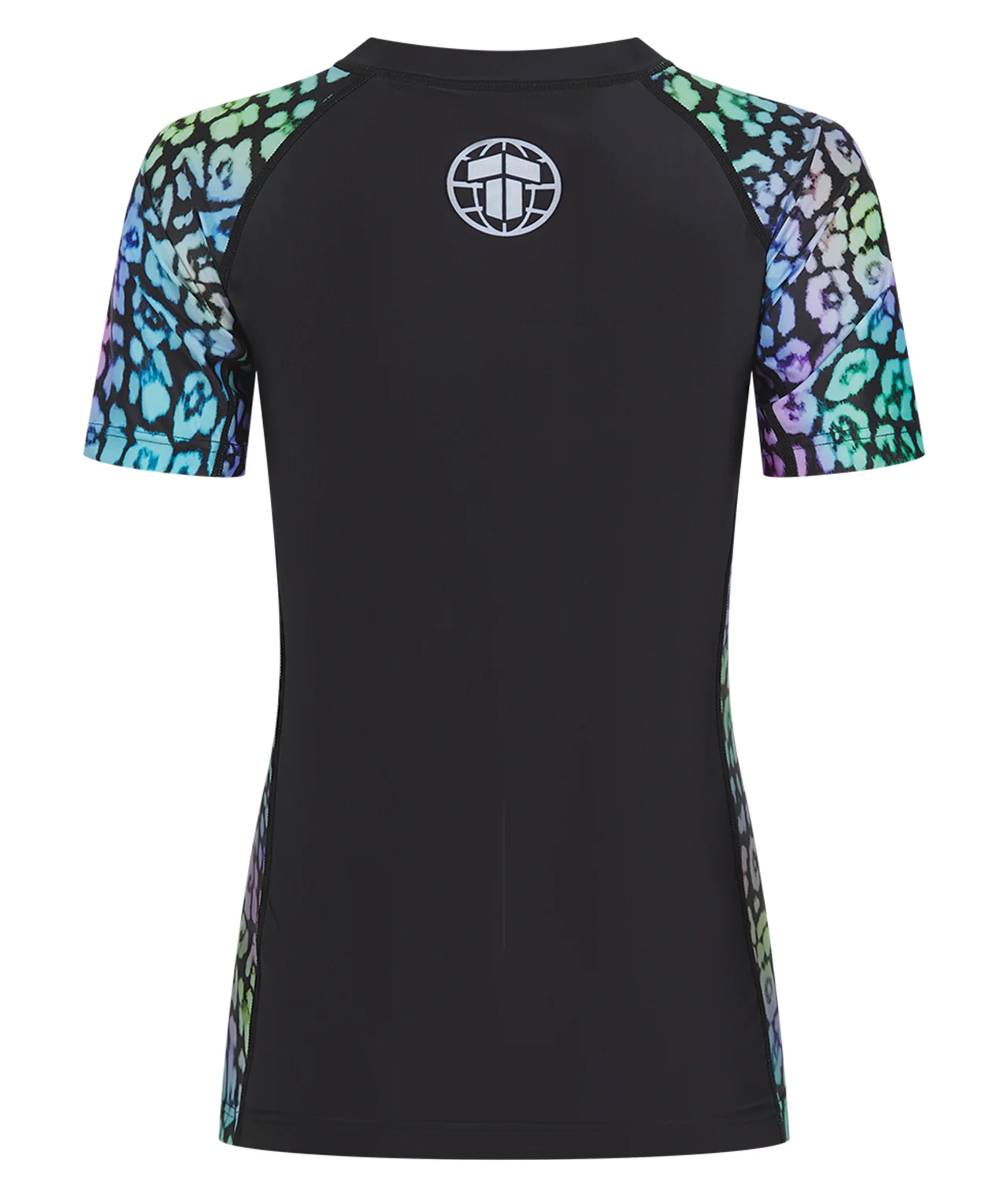 Ladies Recharged Rash Guard - Multi Leopard - Image 2