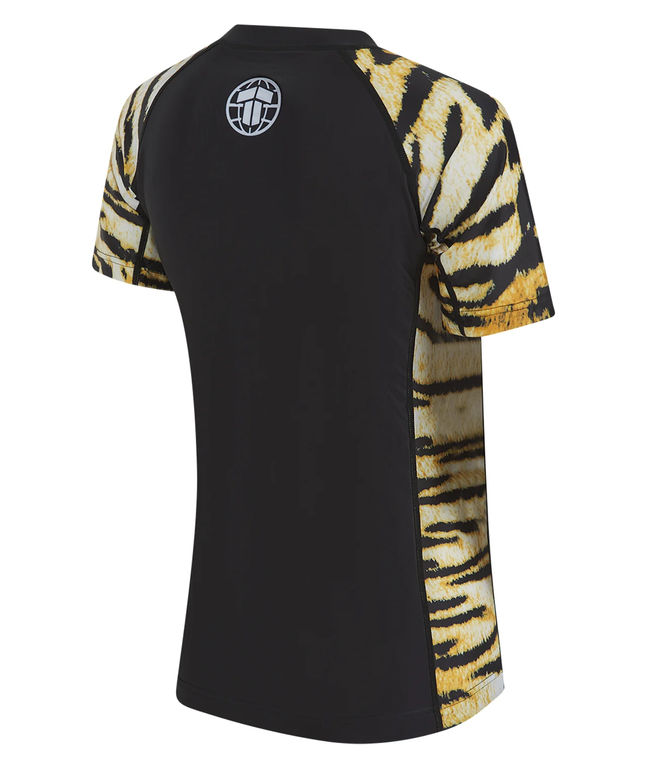 Ladies Recharged Rash Guard - Yellow Tiger - Image 4