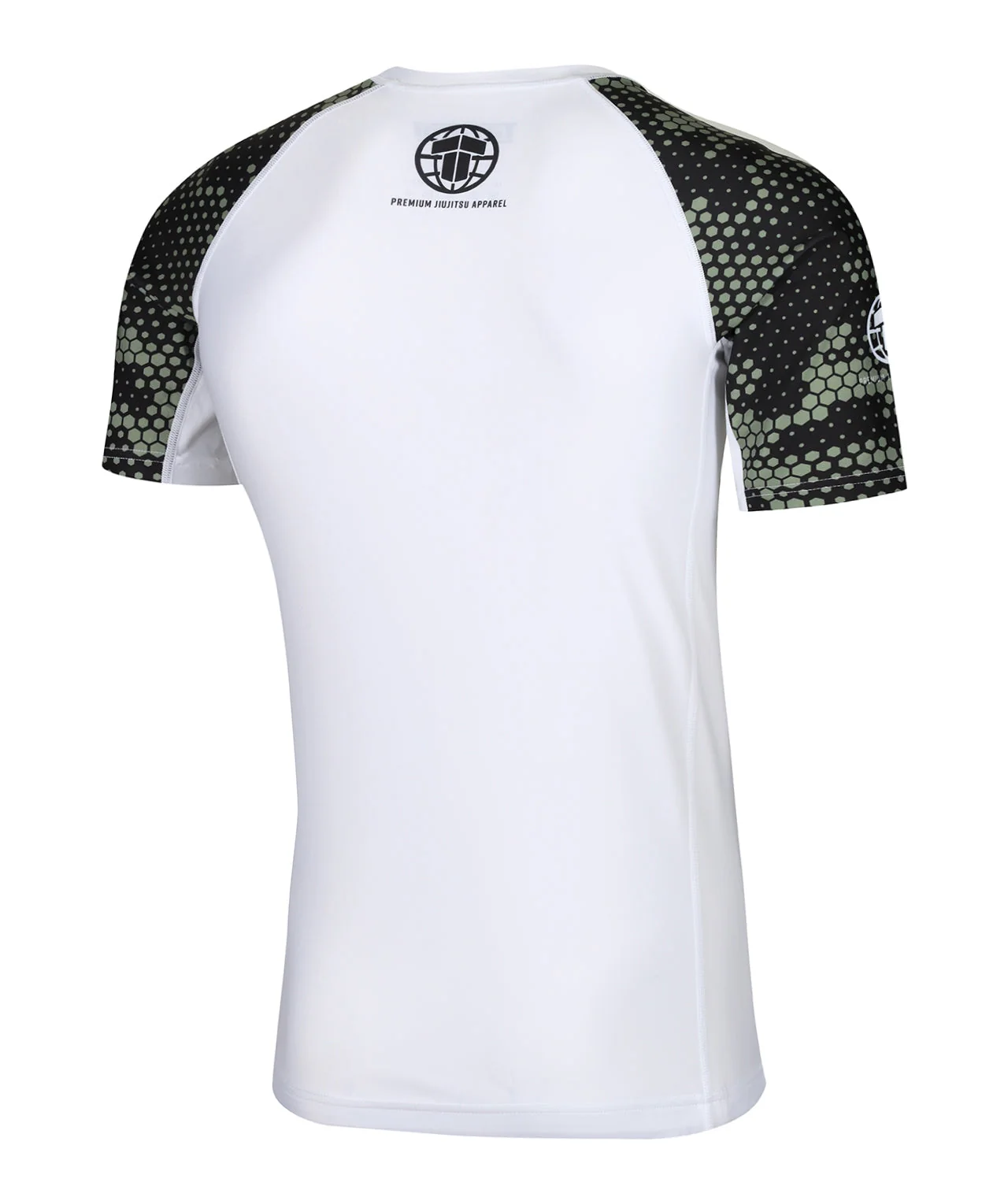 Renegade Rash Guard - White & Green - Image 4