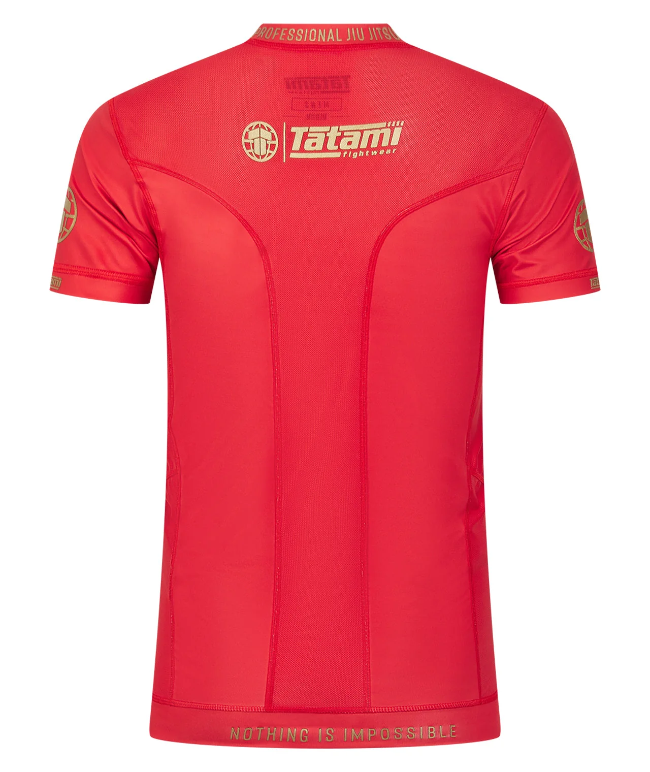 Tatami Pro Rash Guard - Red - Image 3