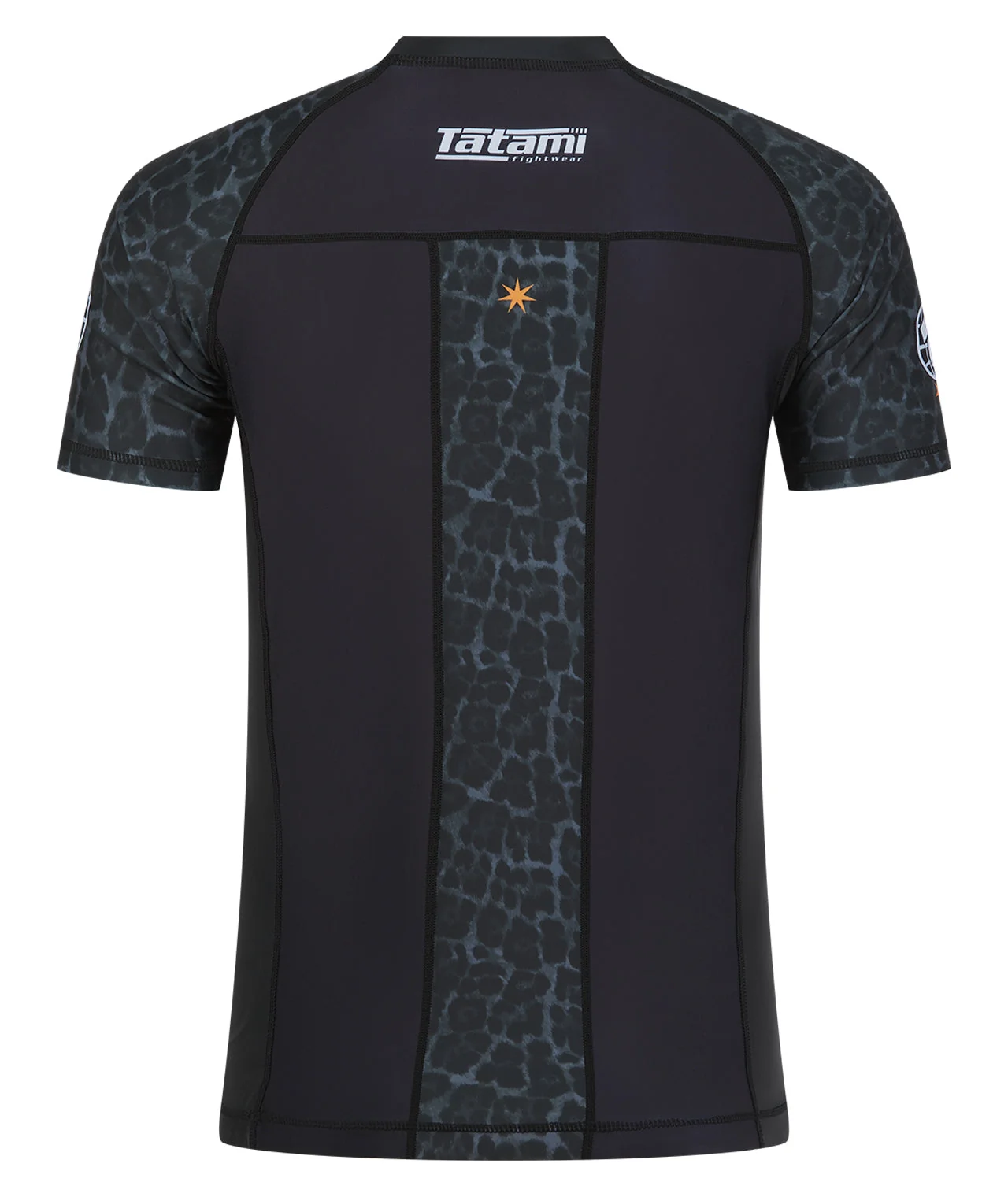 Tatami Short Sleeve Rash Guard - Black Leopard - Image 3