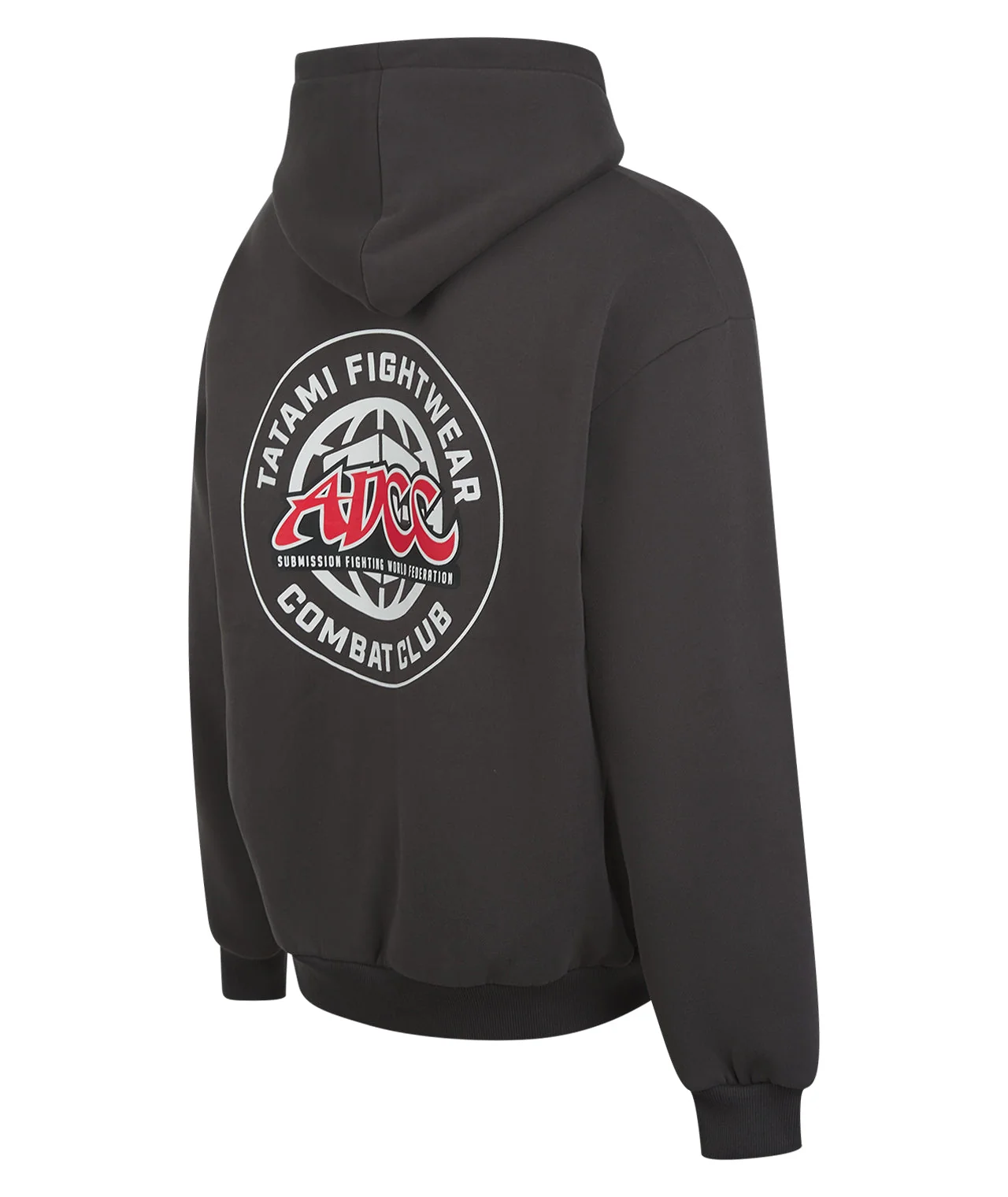 Tatami X ADCC Combat Club Oversized Hoodie - Grey - Image 5